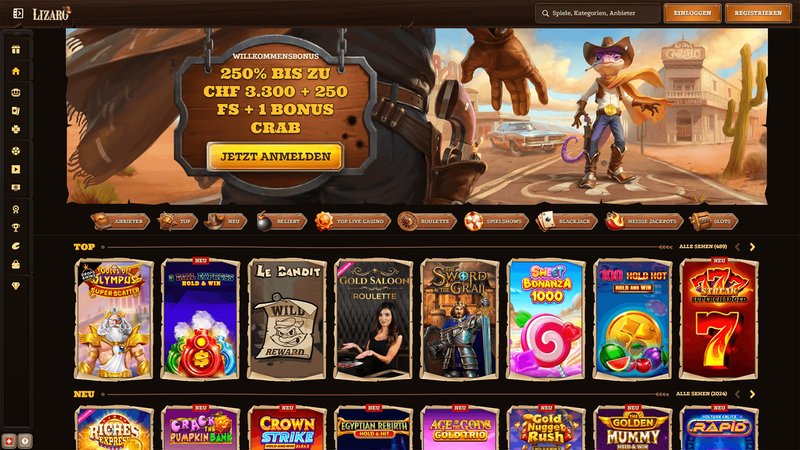 Ontdek het nieuwe Lizaro Online Casino: Inloggen en Win